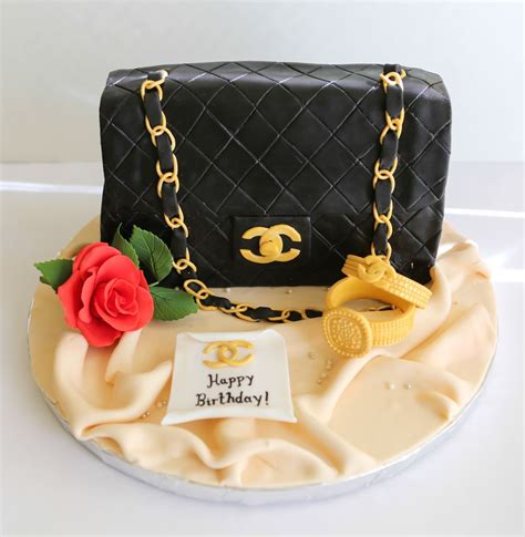 chanel cake bag|happy birthday chanel cake.